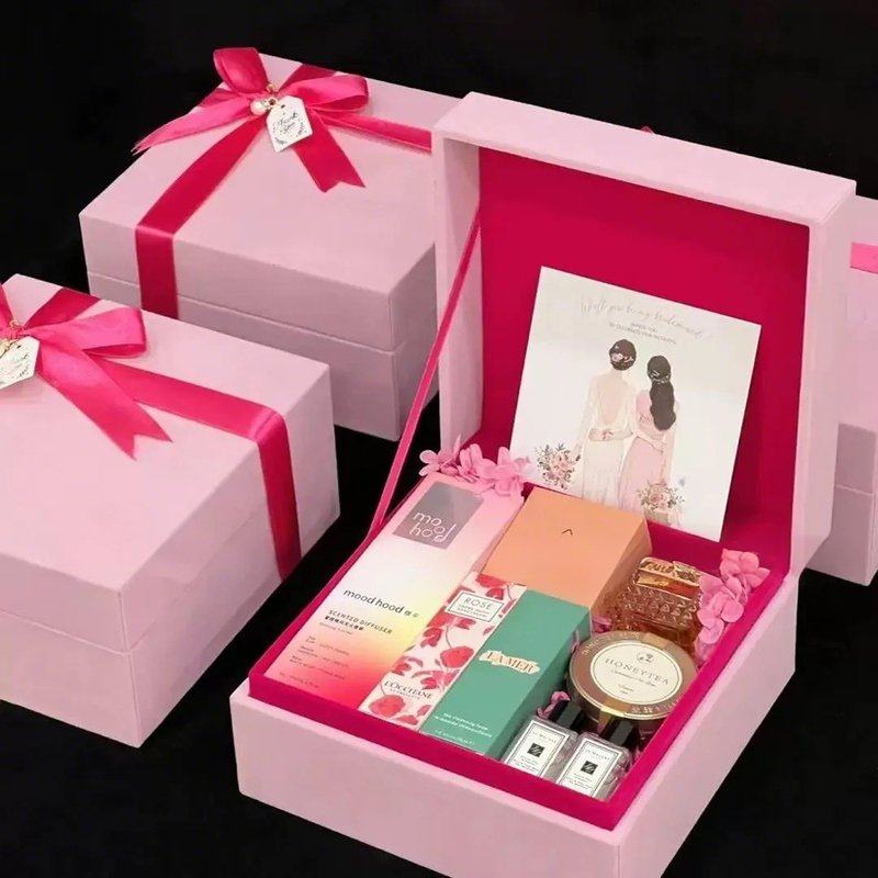 教师节礼盒空盒高级感伴娘批发包装盒小实用礼品回礼礼盒红色