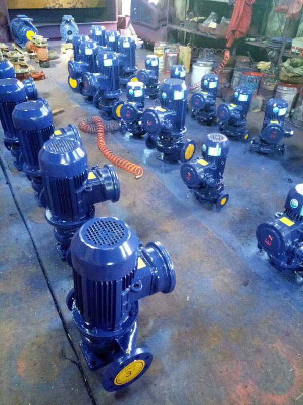 A沂洺 ISG80-200IB管道离心泵增压泵化工泵清水泵热水泵ISGB/IHGB