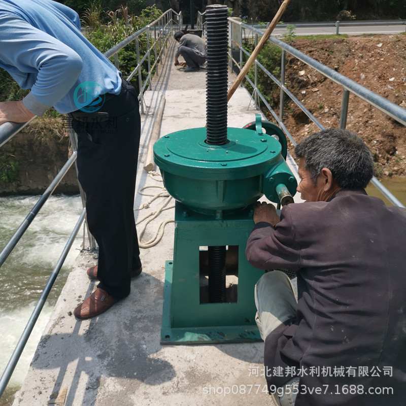 手电两用螺杆启闭机 QL-SD 5t-20t 手摇启闭机 渠道 配套闸门