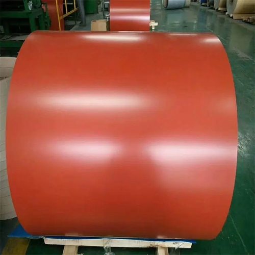 TD51D+Z 聚酯氟碳彩涂卷哑光黑红绿黄紫色 0.12-2.0mm厚彩钢板