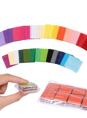 亚马逊精美纸张彩色雪梨纸100折纸折叠手工350MM装袋张张*50060