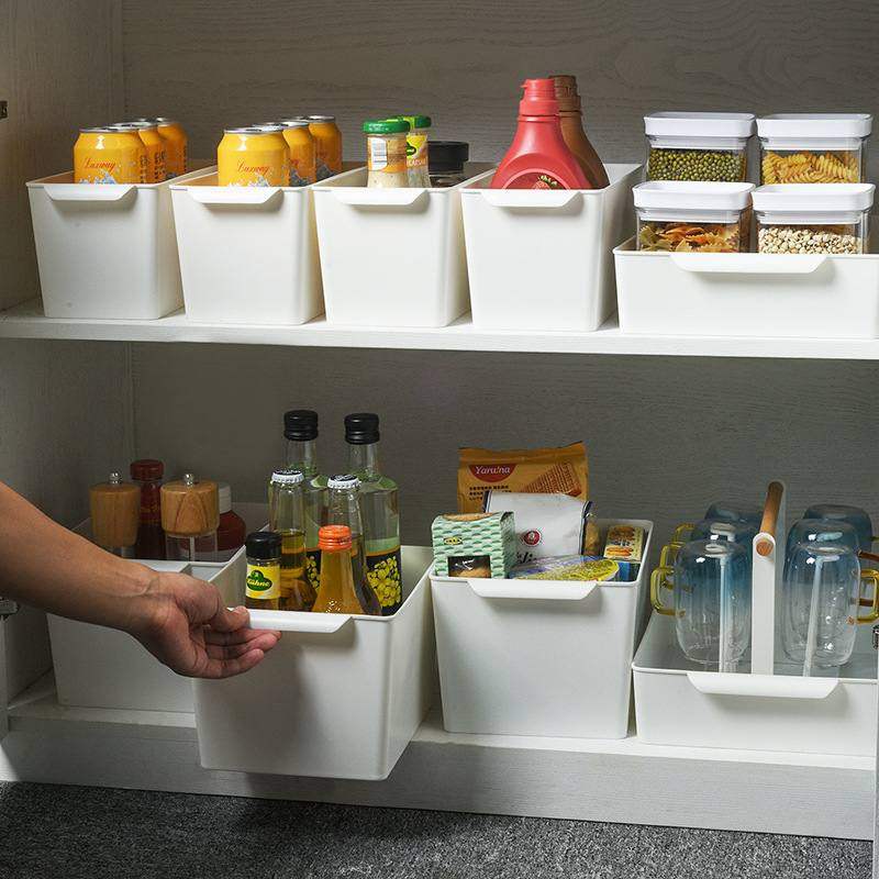 家用厨房置物架抽屉式收纳筐带零食盒把手物整理盒子调味料储饮料,厨房/烹饪用具,厨房抽屉置物架,淘宝优惠券,粉丝福利购,淘宝优惠卷