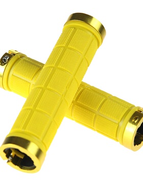 贝斯卡自行车车把手套橡胶把山地锁死副把批发双边套自行车