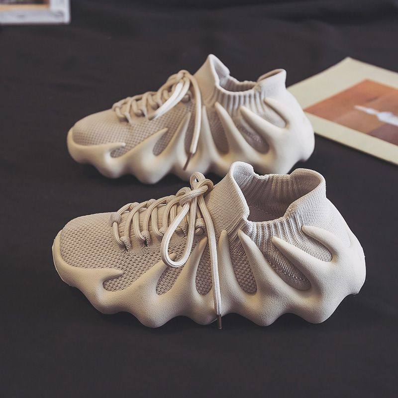 新品 2023春款八爪鱼袜鞋夏季新款女透气网面小笼包火山男休闲鞋,女鞋,网面鞋,淘宝优惠券,粉丝福利购,淘宝优惠卷