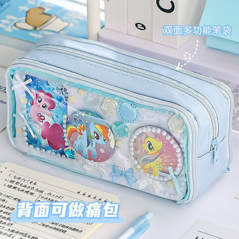 透明笔袋大容量简约初中生日痛铅笔盒小学生系笔袋文具盒包高中,文具电教/文化用品/商务用品,笔袋,淘宝优惠券,粉丝福利购,淘宝优惠卷