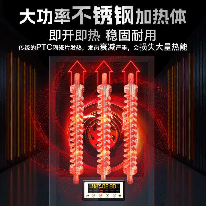 瑞鑫达商用大功率养殖大棚工厂车间取暖器烘干热风机工业电暖风机