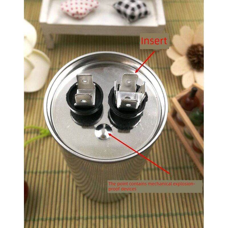 Cbb65空调压缩机启动电容器25/30/35Uf/40Uf/45/50/60/70Uf 450V