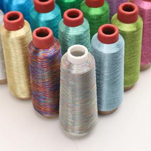 150D3000米MS型金银线Metallic选绣花色用电脑Thread45手工可
