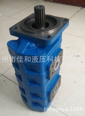 无锡钻机双联泵供应 CBKP63/50 钻机双联泵生产商 -佳和液压