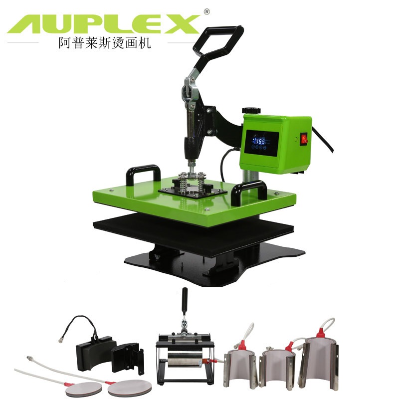 多功能热转印机平板摇头烫画机烤杯机T恤服装印花机器设备烤帽机