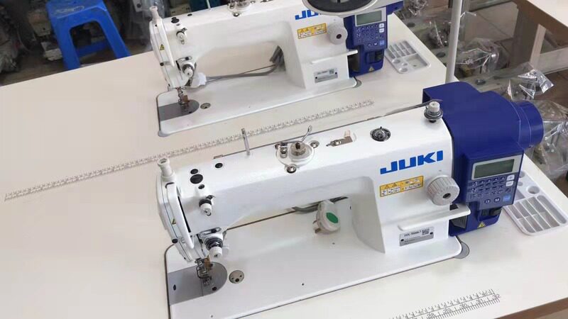 批发日本JUKI重机全自动电脑平缝机sewing machine厚薄通吃缝纫机