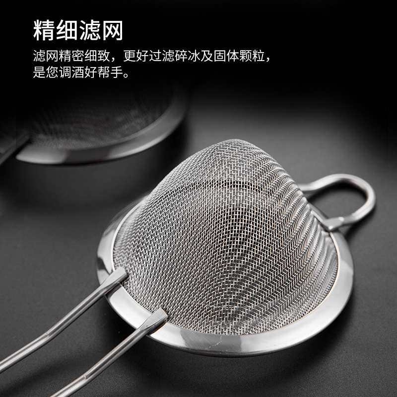 厂家直销不锈钢三角过滤器蛋糕撒用具器粉冰锥形酒吧滤漏网筛调酒,厨房/烹饪用具,面粉筛,淘宝优惠券,粉丝福利购,淘宝优惠卷