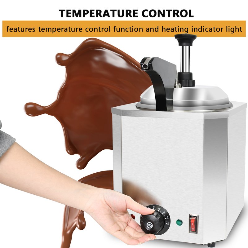 商用 2.4 Qt 奶酪加热机餐厅加热焦糖奶酪巧克力