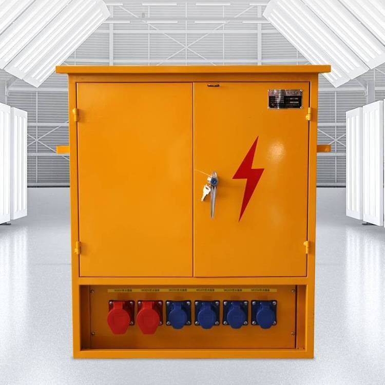 户外临时配电箱二级工业防水插座箱施工建筑配电柜防潮防水防潮
