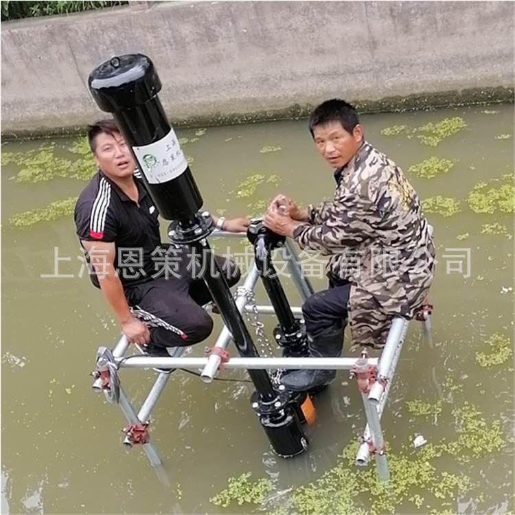 恩策沉水风机大功率超静音鱼塘增氧河道曝气污废水处理罗茨鼓风机