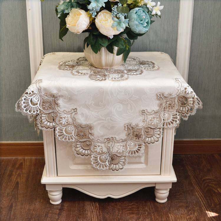 欧式床头柜盖布套罩桌布布艺洗衣机防尘罩遮盖防灰尘遮灰布盖巾,居家布艺,万能盖巾,淘宝优惠券,粉丝福利购,淘宝优惠卷