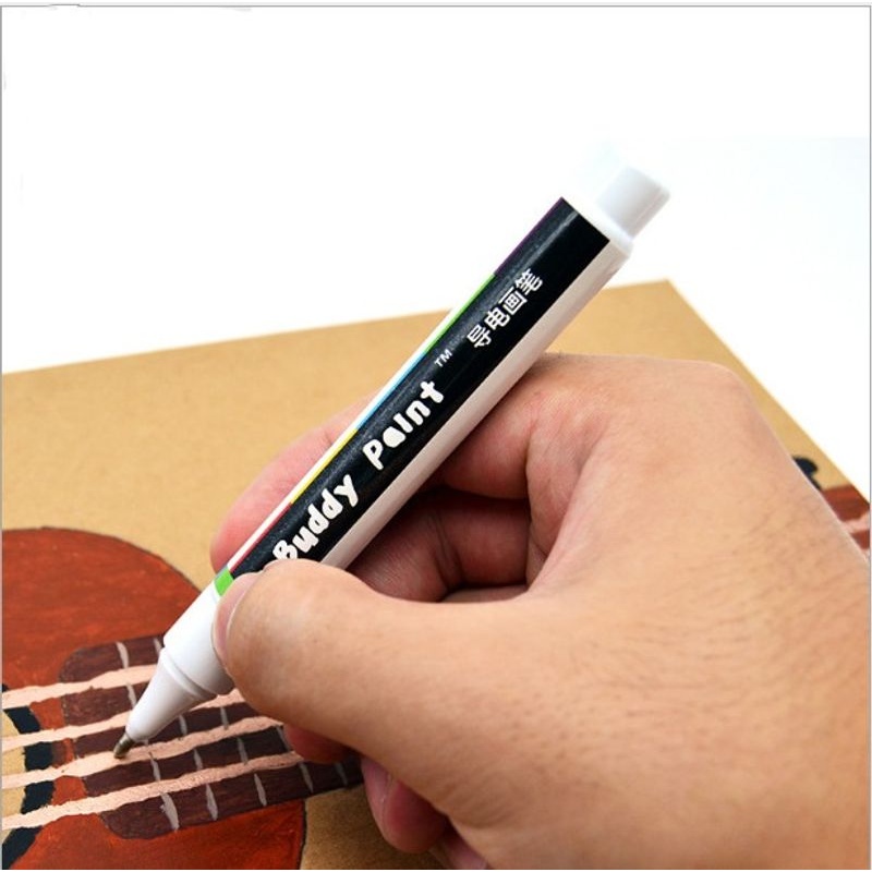 画笔电子学导电笔金色墨水键盘电路涂料遥控修理