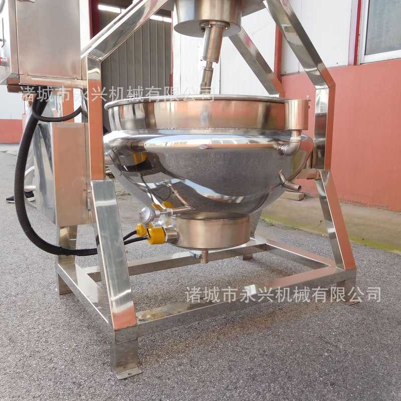 电加热行星搅拌炒锅 奶豆腐搅拌炒锅 火锅底料酱料搅拌炒锅