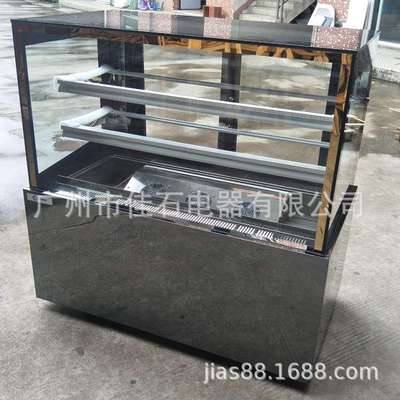 厂家直销 1.5m直角甜品柜 110V Cakes cabinets 蛋糕展示柜