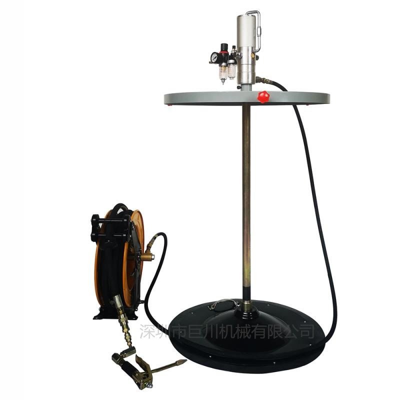 64055气动黄油加注机 高压润滑脂抽油机 巨川气动黄油枪卷盘厂家,汽车零部件/养护/美容/维保,黄油枪,淘宝优惠券,粉丝福利购,淘宝优惠卷