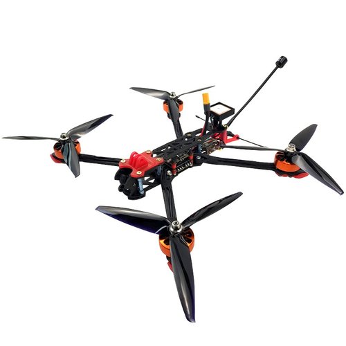 航模RC A07 PNP FPV模拟数字穿越机 7寸航拍四轴机架