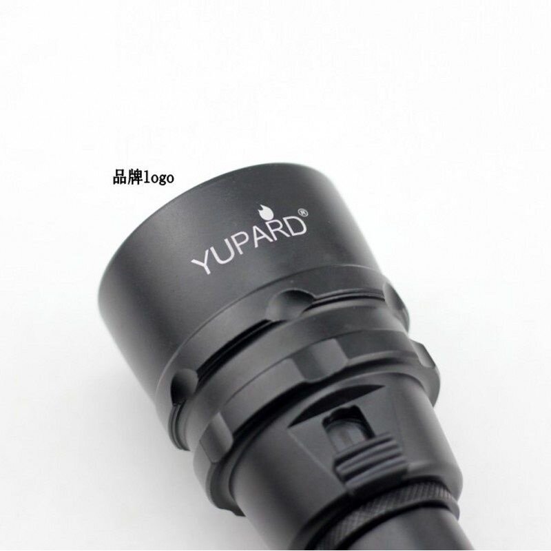 5颗白光T6LED潜水徒步远射补光水下强光手电筒潜水手电防水