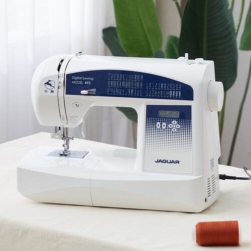 飞鹿新品492 家庭缝纫机家用多功能电子全自动家用机台式锁边吃厚