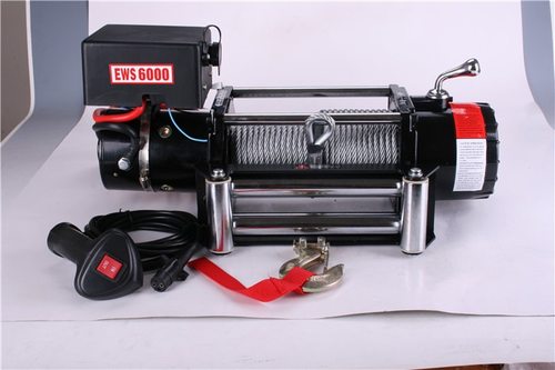 6000磅电动绞盘12v 直流小吊机24V电动葫芦 越野自救 插秧机农用