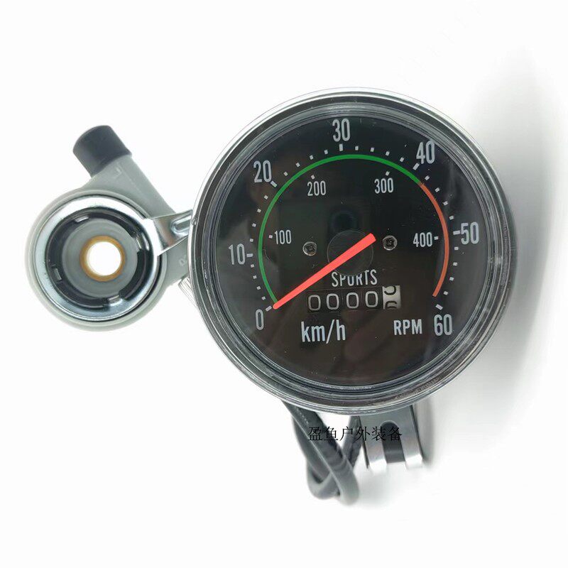 山地自行车机械码表骑行迈速表里程表里程计数器记录仪速度显示器