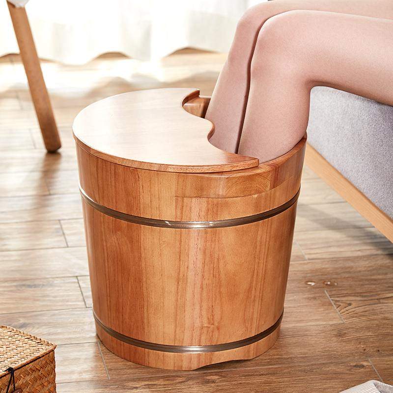 实木泡脚桶过小腿泡脚盆加厚高深桶过膝足浴桶保温家用按摩洗脚盆,家庭/个人清洁工具,足浴盆/足浴桶,淘宝优惠券,粉丝福利购,淘宝优惠卷