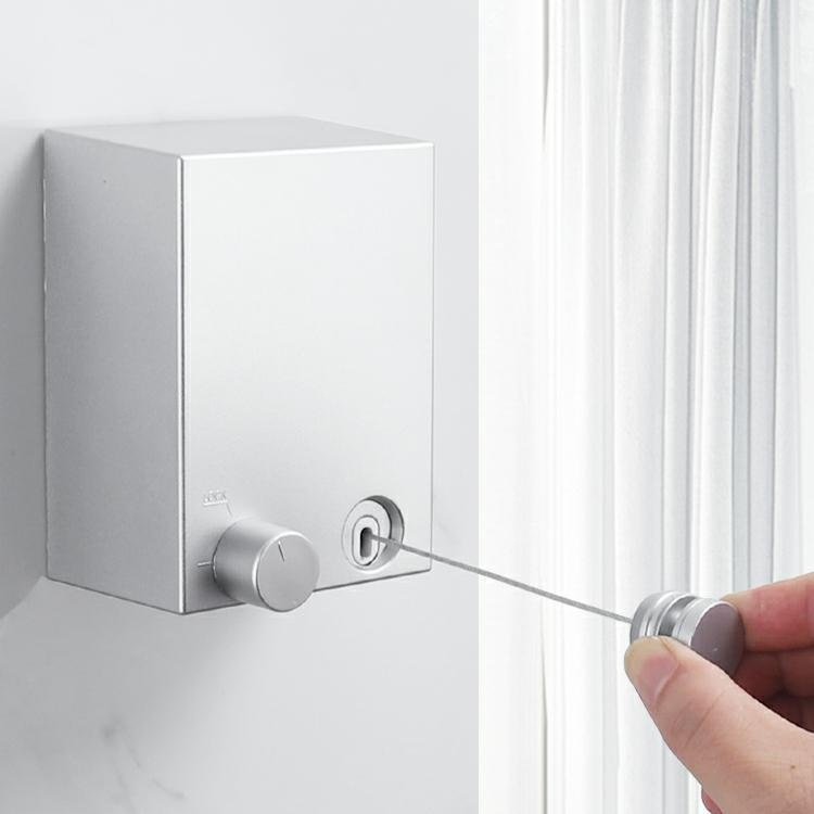 隐形晾衣绳收缩晾晒衣服神器衣架卫生间室内阳台钢丝绳打孔伸缩免,家装主材,隐形晾衣架,淘宝优惠券,粉丝福利购,淘宝优惠卷