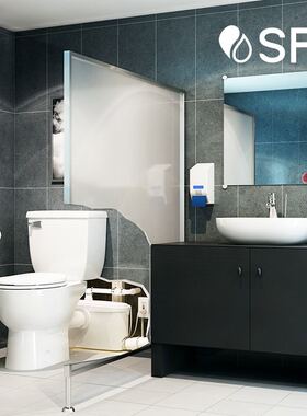 [欧洲进口]法国SFA污水提升泵地下室别墅全自动马桶排污粉碎厨房