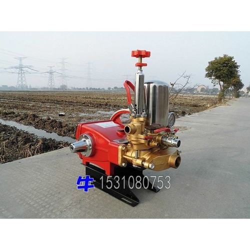 农用80型三缸柱塞泵/机动喷雾器园林打药泵高压加湿喷农药水泵