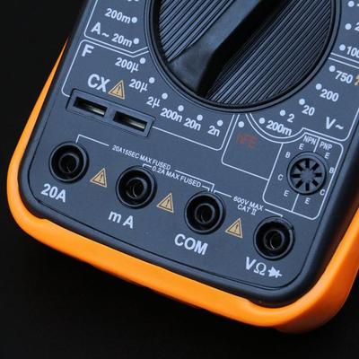 9205A高精准数显数字万用表档表全防电流表测蜂袖珍保护断烧鸣通