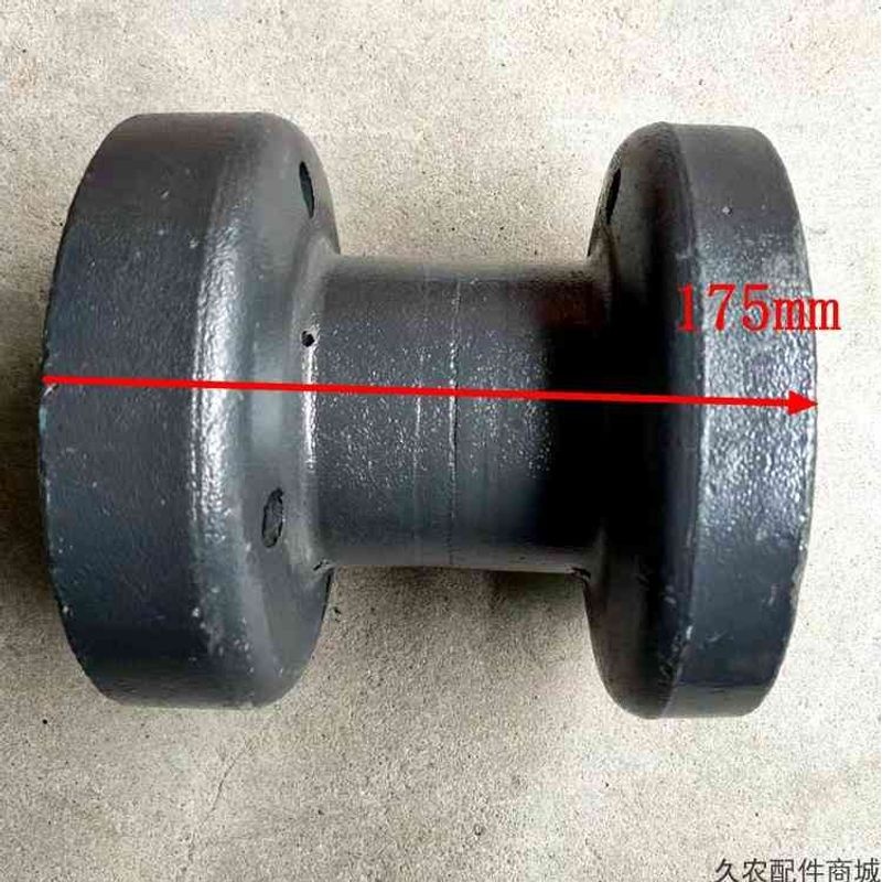艾禾旋耕机支重轮收割机底盘承重轮打田机配件X2X3X5a9新款18-23