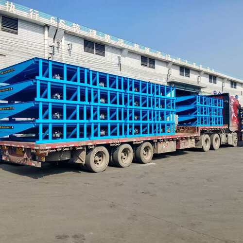 固定登车桥 集装箱卸货平台 6-20吨固定式调节板集装箱装卸货平台