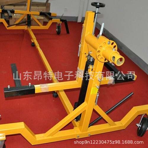 4000Lbs 汽车翻转架 1800kg 载重手动反转平台 车身喷漆反转支架