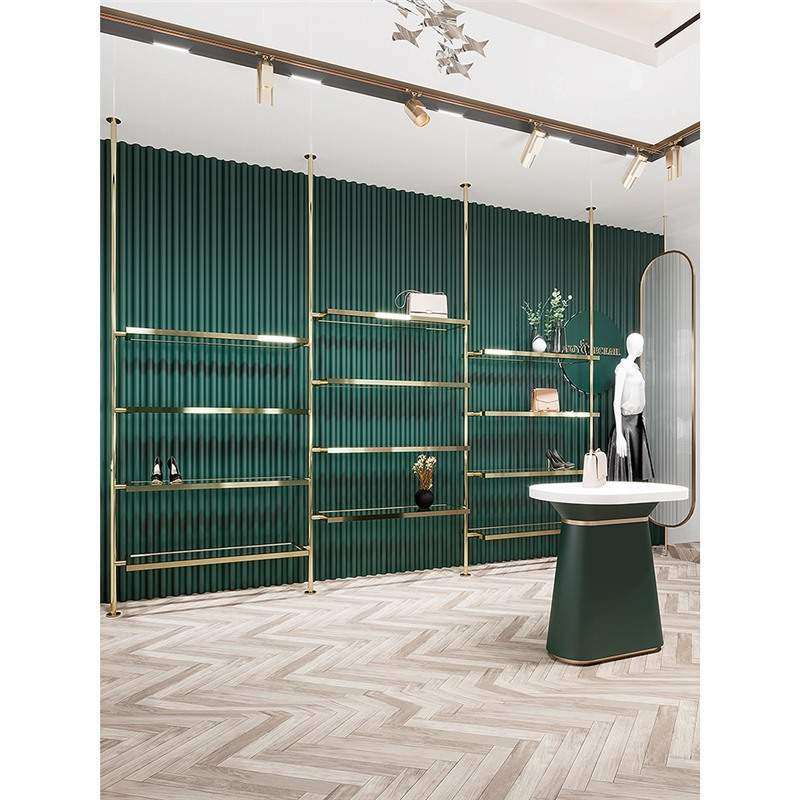 批发定制鞋店鞋架展示架上墙立柱不锈钢直播间鞋货架服装店包包陈,商业/办公家具,鞋货架,淘宝优惠券,粉丝福利购,淘宝优惠卷