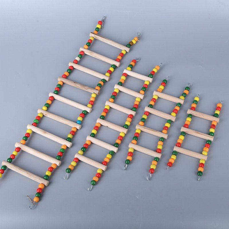 新品 尺寸齐全鹦鹉鸟玩具多层爬梯啃咬玩具木头彩色梯木质鸟玩具,宠物/宠物食品及用品,鸟玩具,淘宝优惠券,粉丝福利购,淘宝优惠卷