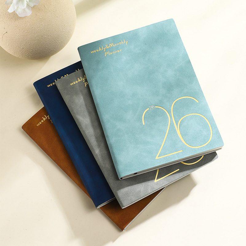 现货2026英文日程本跨境本周计划年历Planner本外贸A5每日本计划,文具电教/文化用品/商务用品,手帐/日程本/计划本,淘宝优惠券,粉丝福利购,淘宝优惠卷