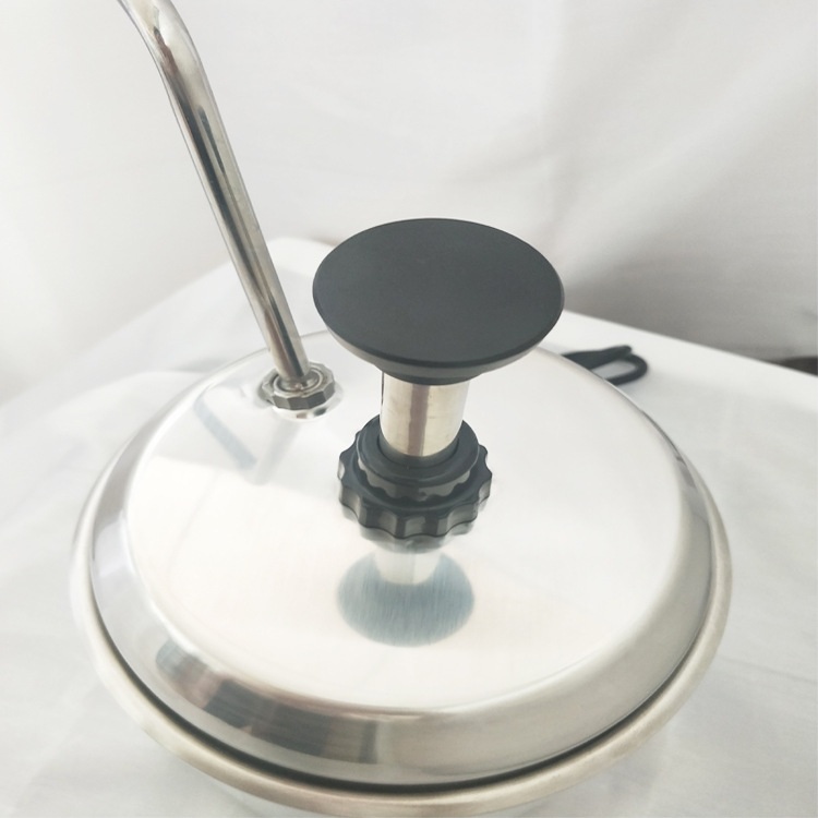 奶酪分发分配器 不锈钢方形牛油巧克力分配器电热酱汁泵 芝士机