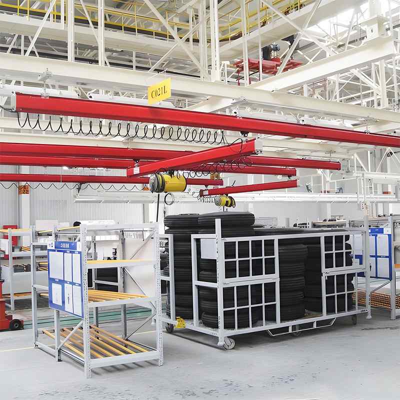 KBK轨道起重机 行车单轨吊智能平衡吊 提升机刚性柔性铝合金吊机