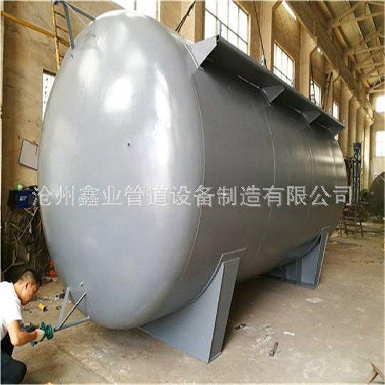 钢衬PTFE储液罐衬四氟贴板粘板大口径管道管件衬塑衬四氟储液罐