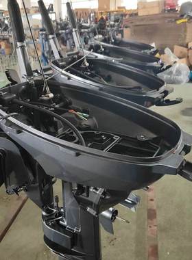 YAMABISI双马4冲程高马力舷外机 皮艇船挂渔船马达户外船外机定制