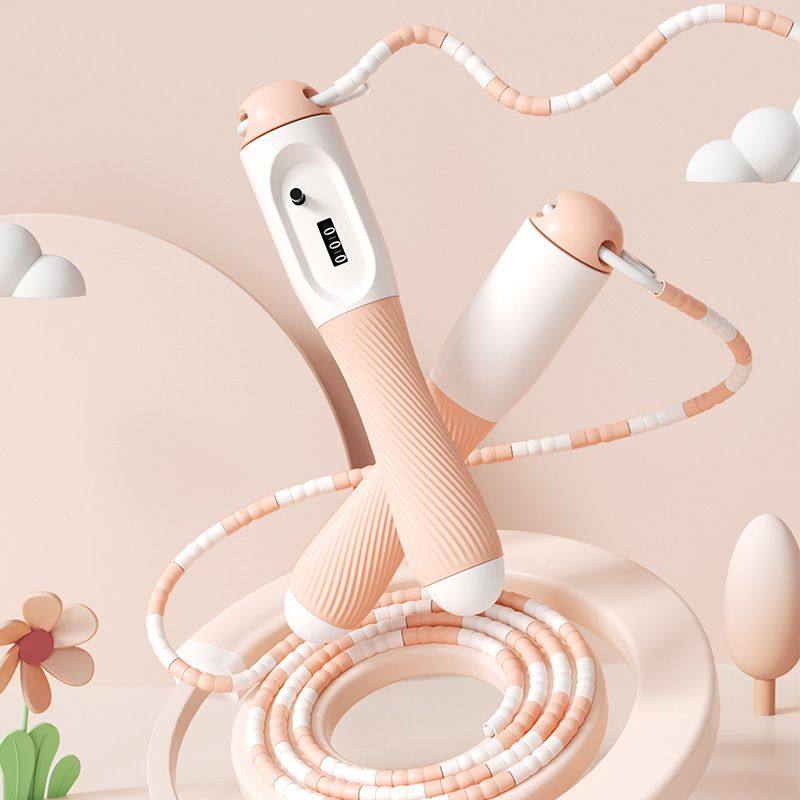 严选儿童计数竹节跳绳小学生体育用品初学幼儿园运动竞速专用中考,运动/瑜伽/健身/球迷用品,跳绳,淘宝优惠券,粉丝福利购,淘宝优惠卷