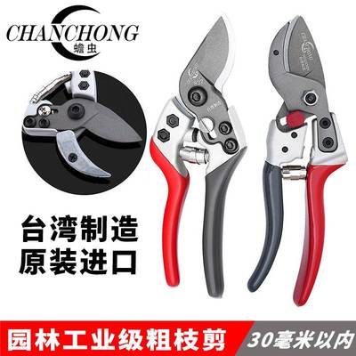 台湾原装进口修枝剪园艺剪刀剪树枝专用果树修枝修剪枝剪树枝剪刀