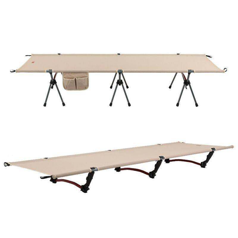 工厂高低款野营床户外床铝合金行军床午休拆卸折叠易露营床