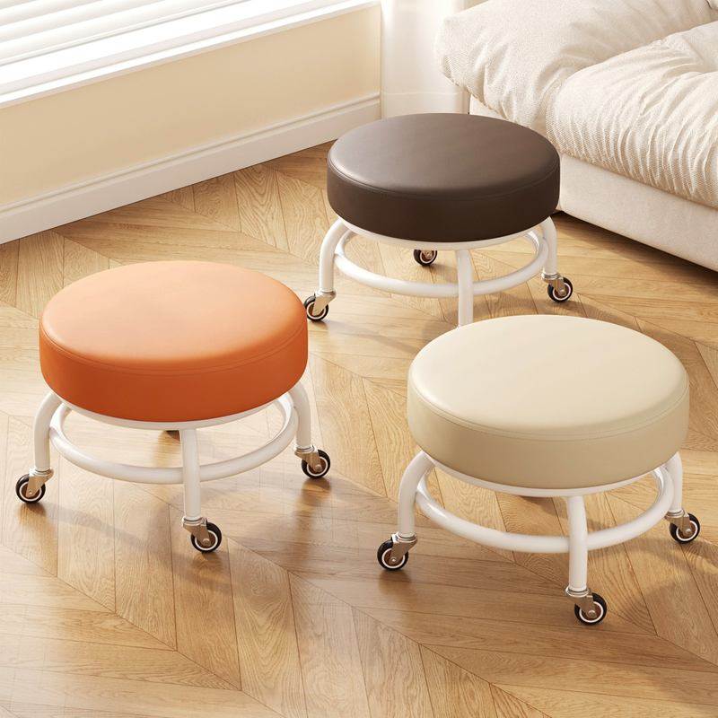 万向轮滑凳小凳子滑轮静音家用带板凳凳软轮子圆凳矮凳小小坐移动,住宅家具,万向轮凳,淘宝优惠券,粉丝福利购,淘宝优惠卷