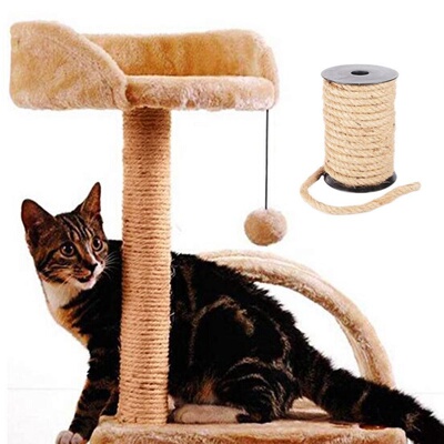 DIY Cat Scratcher Rope Twisted Sisal Rope Replacement Cat re