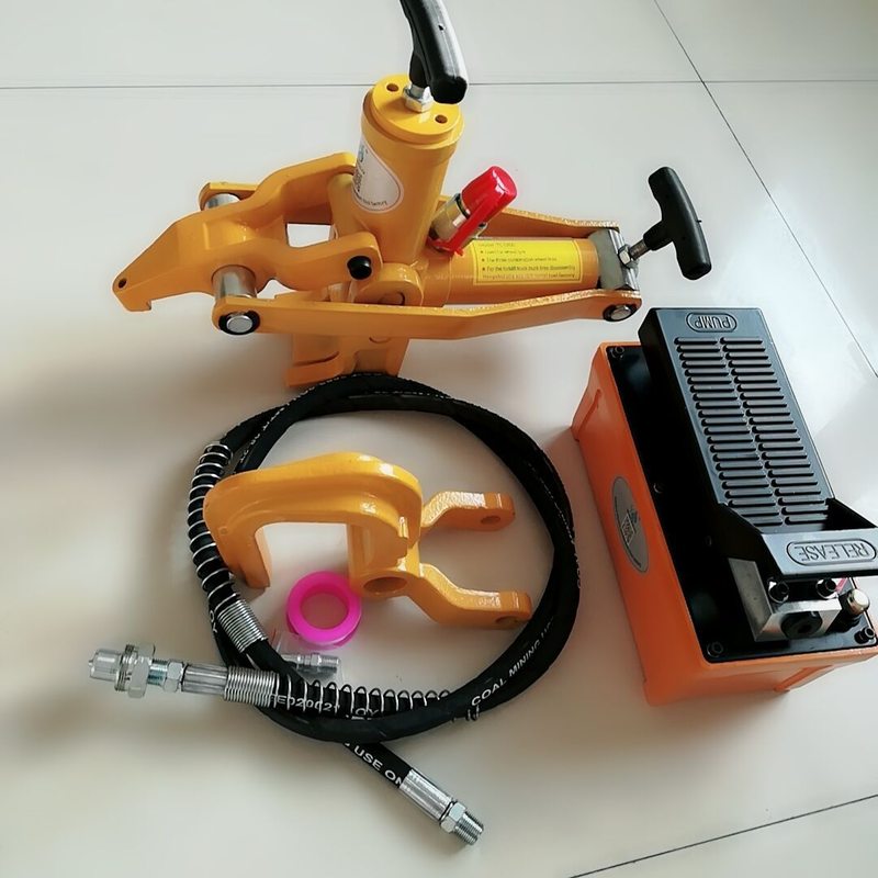 出口流动补胎工具机械车大车扒胎机 气动液压剥胎器 工程车扒胎机